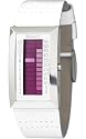 ROSATO LCD-DAMENARMBANDUHR MATRIX VII PANDORA WHITE -PURPLE, R660