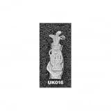 Kentucky Wildcats Solid Sterling Silver ''UK'' Golf Bag P451 Pendant