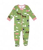 Hatley Footed Coverall Farmer Jill