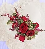 Flowers - Satin Casket Heart