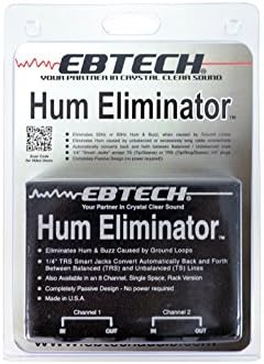 Ebtech 2 Channel Hum Eliminator Brand New!