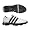 Adidas 2008 Men's Beacon Golf Shoe - White / White / Black - 737575 (7.5)