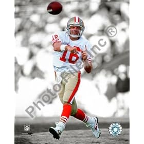  Joe Montana - Kansas City Chiefs Spotlight inch NFL 8x10 Photo