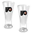 Pittsburgh Penguins NHL 2pc 16oz Pilsner Glass Set - Primary Logo by Great American Products