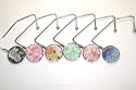 6 Modern Purse Hooks Handbag Hangers W/free Pouches