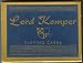 Edelmann's Lord Kemper Vintage Playing Cards Sealed in Velveteen Box Unique Collectible