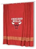 NBA Chicago Bulls Shower Curtain - Red (72 x 72