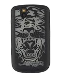 Ed Hardy BlackBerry Tour 9630 Gel Laser Case (Tiger Glow in the Dark)
