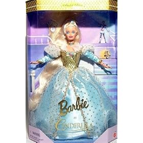 Barbie As Cinderella - Barbie Doll By Mattel Children's Series 1997 by Barbie
