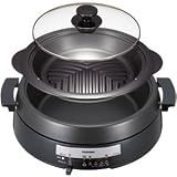 TOSHIBA グリル鍋 HGN-6J(K) ブラックの画像