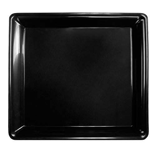Party Essentials Heavy Duty Hard Plastic 16 x 16Inch Square Serving