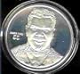 1995 Highland Mint "LIMITED EDITION" NFL Football Collectible Coin Silver: Junior Seau - San Diego Chargers - New England Patriots Linebacker!
