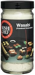 Sushi Chef Wasabi (Powdered Horseradish), 3-Ounce Glass Jars (Pack of 3)