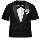 Tuxedo Tees - Retro Ruffled Tuxedo T-Shirt #17