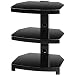 Omnimount G303 Dark Stellar Series 3-Shelf Component Tower