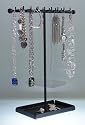 Necklace Holder Jewelry Tree Organizer Display Stand Storage Rack "Gianna" (CLICK TO SEE AVAILABLE COLORS, Black, Mineral Bronze or Satin Nickel Silver)