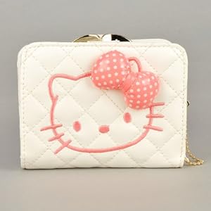 hellOkitty® Hello Kitty Bowknot Mini Wallet Coin Purse White hellOkitty® Hello Kitty Bowknot Mini Wallet Coin Purse White