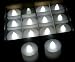 Lot 48 Battery LED White Flickering Flame Tea Lights
