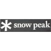 スノーピーク(snow peak) スノーピークロゴステッカーアスタリスクS  NV006