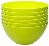 Zak Designs Ella Individual Bowls, Kiwi, Set of 6