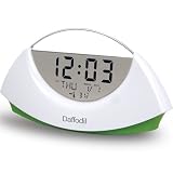 Daffodil AMC530G - Réveil Calendrier / Thermomètre - Vert