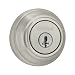 Kwikset 98015SMTCP Single Cylinder Deadbolt Featuring SmartKey, Satin Nickel