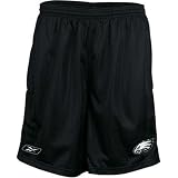 Philadelphia Eagles Reebok NFL Practice Football Shorts - Black