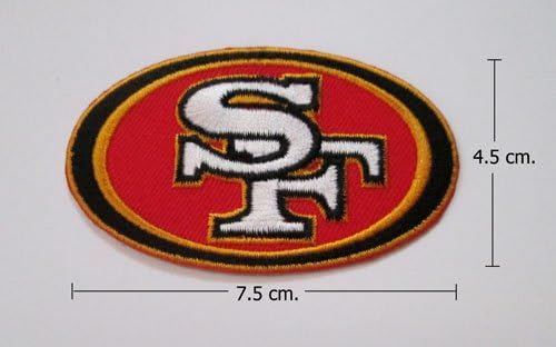 New San Francisco 49ERS Embroidered Iron On Patches