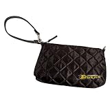 NHL Anaheim Ducks Quilted Wristlet, Black