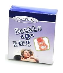 Omazing Double O Vibrating Ring Male Ring Erection Aid