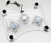 MY-Link CRYSTAL USB 2 fans Cooler Pad for Laptop, Notebook, Xbox, Etc.