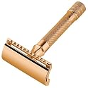 Merkur 33G Gold Plated DE Safety Razor(one razor blade included)