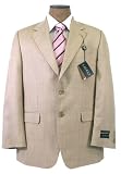 Ralph Lauren - Ralph Lauren Mens 2 Button Beige Silk Wool Sport Coat / Blazer / Jacket - Size 44L