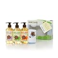 Little Twig Baby Wash Essentials Gift Set, Lavender, Unscented, and Tangerine Scents