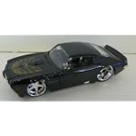 Jada Toys 1/24 Scale Diecast Big Time Muscle 1972 Pontiac Trans Am in Color Black