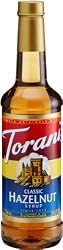 Torani Syrup, Classic Hazelnut, 25.4-Ounce Bottles (Pack of 3)
