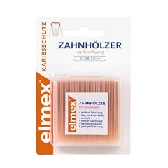 Elmex Zahnh�lzer, 3 x 38 St�ck, 2er Pack (2 x 114 St�ck)