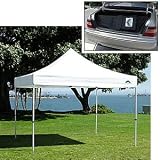 Caravan Canopy 4600963 10 x 10 Traveler Canopy Kit with Pro White Top