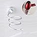 Tenworld Hair Dryer Rack Space Aluminum Bathroom Wall Holder Shelf Storage (B)