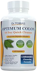 Optimum Colon: 14 Days Quick Cleanse to Support Detox, Weight Loss & Increased Energy Levels
