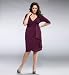 Plus Size Harlow Faux Wrap Dress - Black