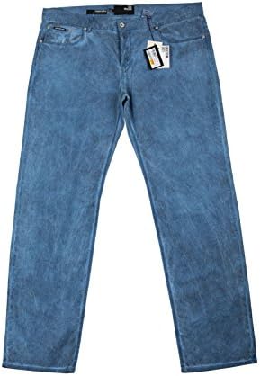Love Moshino Men Blue Casual Pants Italian Designer Jeans XXL US/42 EU
