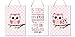 LifeSong Milestones Be Strong and Courgeous Joshua 1:9 3pc Owl Wall Decor Decorations Signs for Kids, Bedroom, Nursery, Babyâ€™s Boys and Girls Room Size 8â€ x 12â€ Proudly Made in USA (Pink)