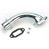 Left Exhaust Adapter, Inverted: .58GX 2, 116GX 2 by Evolution Engines