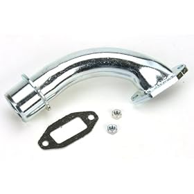 Left Exhaust Adapter, Inverted: .58GX 2, 116GX 2 from Evolution Aircraft Engines