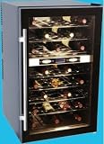 Haier HVTB40DPABS - 40-Bottle Capacity Thermal Electric Wine Cellar with Dual Storage Compartment