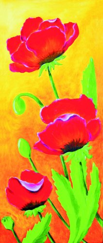 Solo Goya 71330 - Keilrahmen mit durchschreibende Malvorlage Der Klatschmohn 30 x 70 cm Preisvergleich
