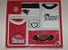 NEW ENGLAND PATRIOTS 5 Piece BABY GIFT SET (2 Bodysuits, Pacifier, Wool Cap, & Wrist Rattle)