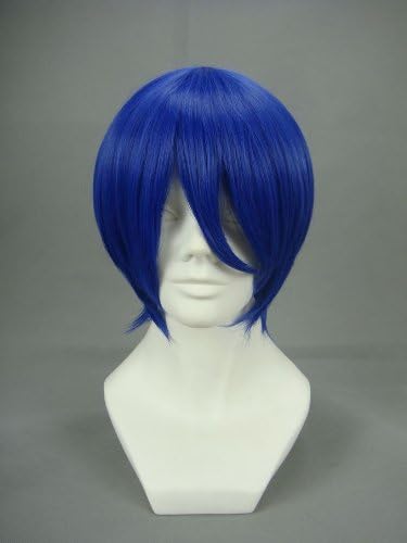 Vocaloid Kaito Dark Blue Short Anime Cosplay Wig