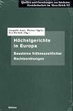 Produkt-Bild: H&ouml;chstgerichte in Europa
